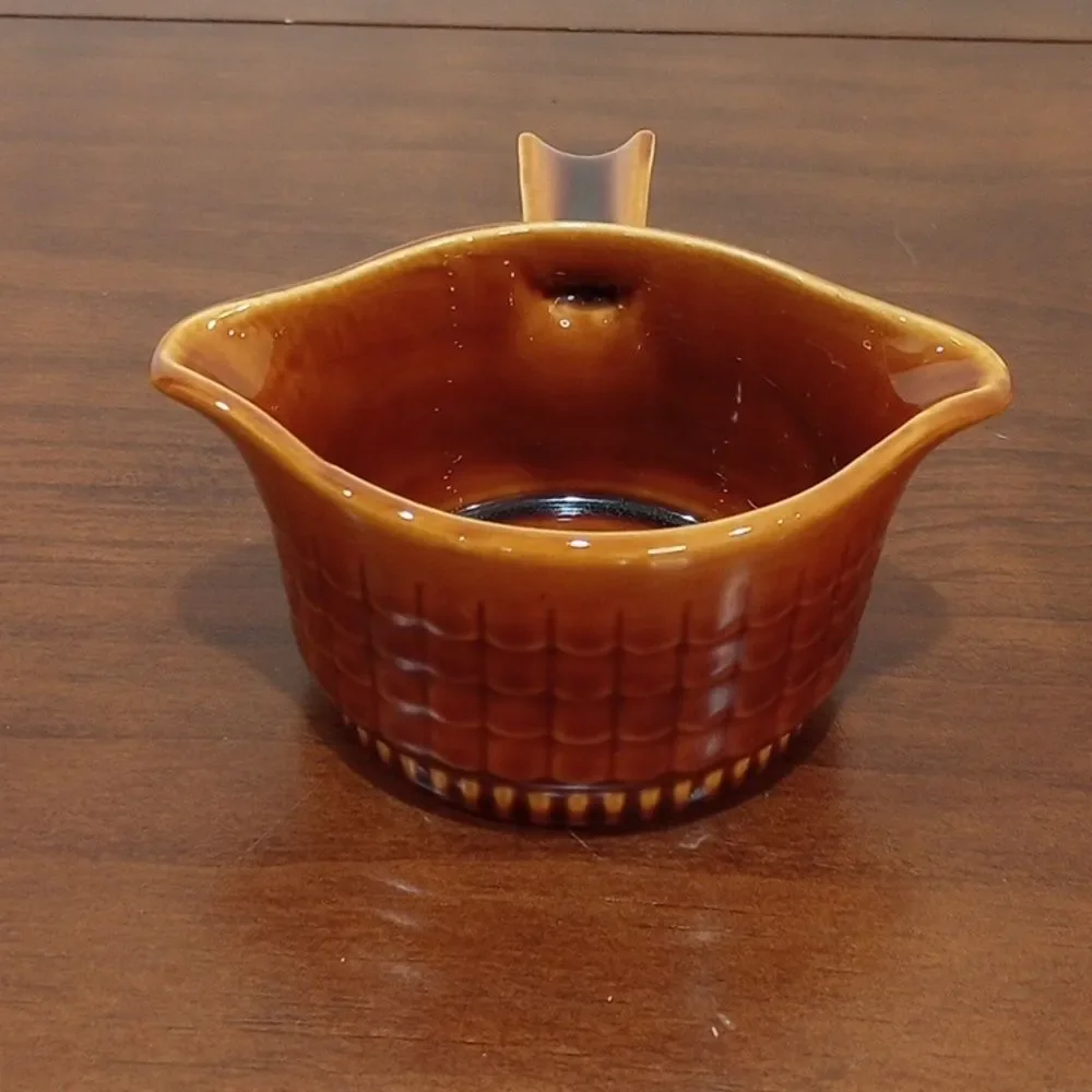 Boch La Louviere Gravy Boat With Plate - Vintage!